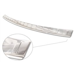 Rear bumper trim for Volkswagen VW Caddy 2020- Stainless steel