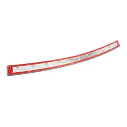 Rear bumper trim for Mercedes GLE FL 2023- | Stainless steel