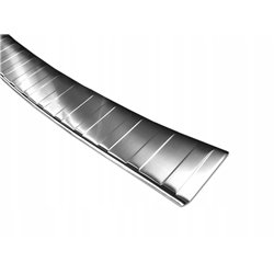 Rear bumper trim for Citroen Dispatch 4D 2016- | Stainless steel