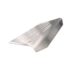 Footrest plate for Nissan Qashqai 2021- | Silver Stainless steel