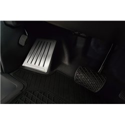 Footrest plate for Mercedes Vito 2014- | Silver Stainless steel