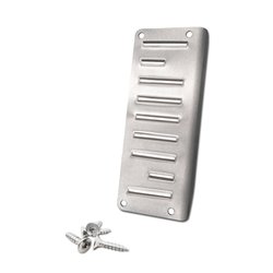 Footrest plate for Volkswagen VW Tiguan 2024- | Stainless steel