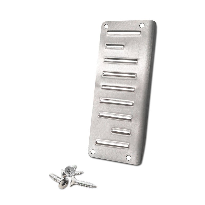 Footrest plate for Volkswagen VW Tiguan 2024- | Stainless steel