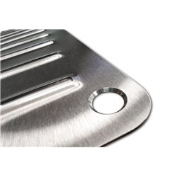 Footrest plate for Volkswagen VW Tiguan 2024- | Stainless steel