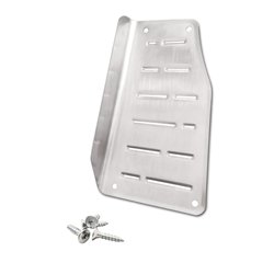 Footrest plate for Toyota RAV4 2019- | Silver Stainless steel