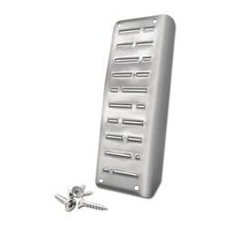 Footrest plate for Ford Mustang Mach-E 2021- | Stainless steel