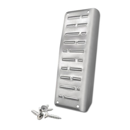 Footrest plate for Ford Mustang Mach-E 2021- | Stainless steel