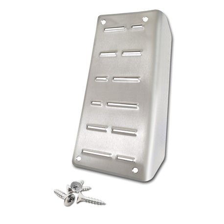 Footrest plate for Skoda Enyaq iV 2021- | Silver Stainless steel