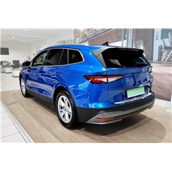 Footrest plate for Skoda Enyaq iV 2021- | Silver Stainless steel