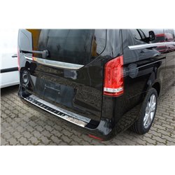 Rear bumper trim for Mercedes Marco Polo 2015- | Stainless steel