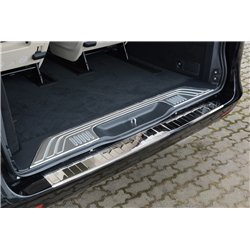 Rear bumper trim for Mercedes V-Class 2014- | Stainless steel