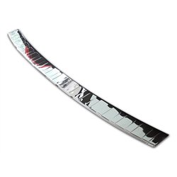 Rear bumper trim for Volvo XC60 2017- Chrome Stainless steel