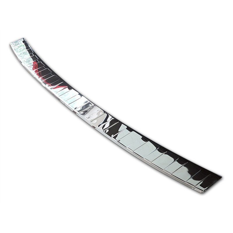 Rear bumper trim for Volvo XC60 2017- Chrome Stainless steel