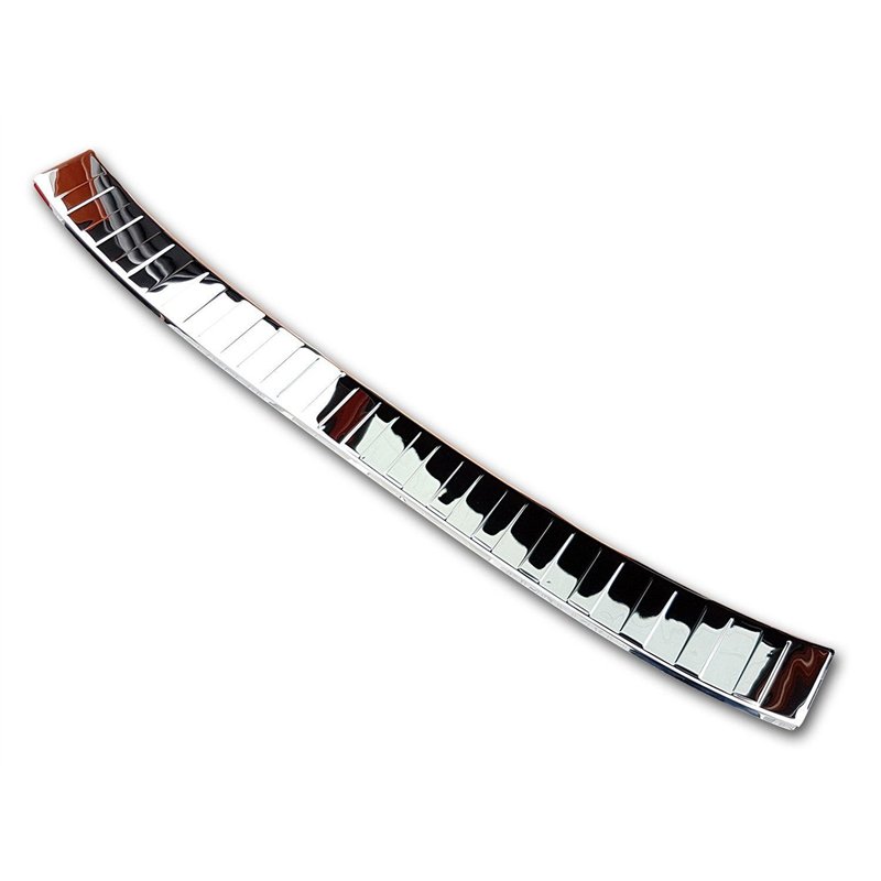 Rear bumper trim for Volkswagen VW T-Roc 2017- | Stainless steel