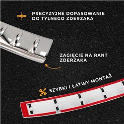 Listwa tylnego zderzaka do Opel Mokka X FL 2016-2019