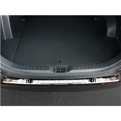 Rear bumper trim for Toyota RAV4 2019- | Chrome Stainless steel