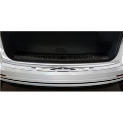 Rear bumper trim for Audi Q8 2018-2022 | Chrome Stainless steel