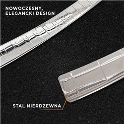 Listwa tylnego zderzaka do Ford Kuga 2013-2019 Stal nierdzewna