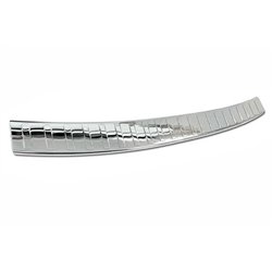 Rear bumper trim for Skoda Karoq FL 2021- | Stainless steel