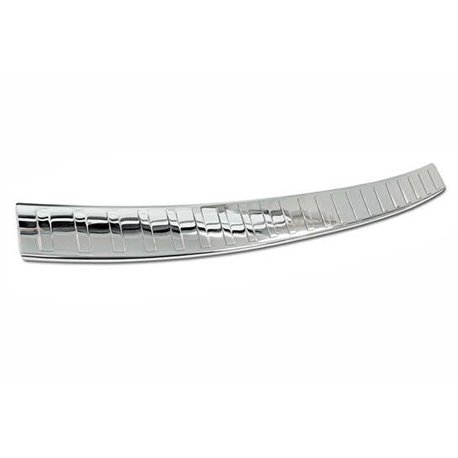 Rear bumper trim for Skoda Karoq FL 2021- | Stainless steel