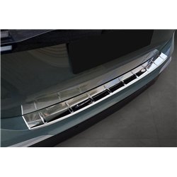 Rear bumper trim for Volkswagen VW Tiguan 2024- | Stainless steel
