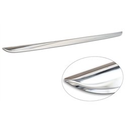 Rear tailgate edge trim for Renault Captur 2020- Stainless steel