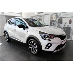 Rear tailgate edge trim for Renault Captur 2020- Stainless steel