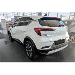 Rear tailgate edge trim for Renault Captur 2020- Stainless steel