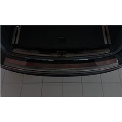 Rear bumper trim for Audi SQ5 2013-2017 | Black Stainless steel