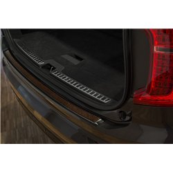 Rear bumper trim for Volvo XC90 2015- Black Stainless steel