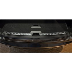 Rear bumper trim for Volvo XC90 2015- Black Stainless steel