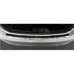 Rear bumper trim for Jaguar F-Pace 2016- | Chrome Stainless steel