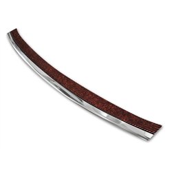 Rear bumper trim for Jaguar F-Pace 2016- | Chrome Stainless steel