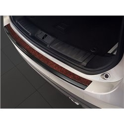 Rear bumper trim for Jaguar F-Pace 2016- | Black Stainless steel