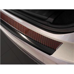 Rear bumper trim for Jaguar F-Pace 2016- | Black Stainless steel