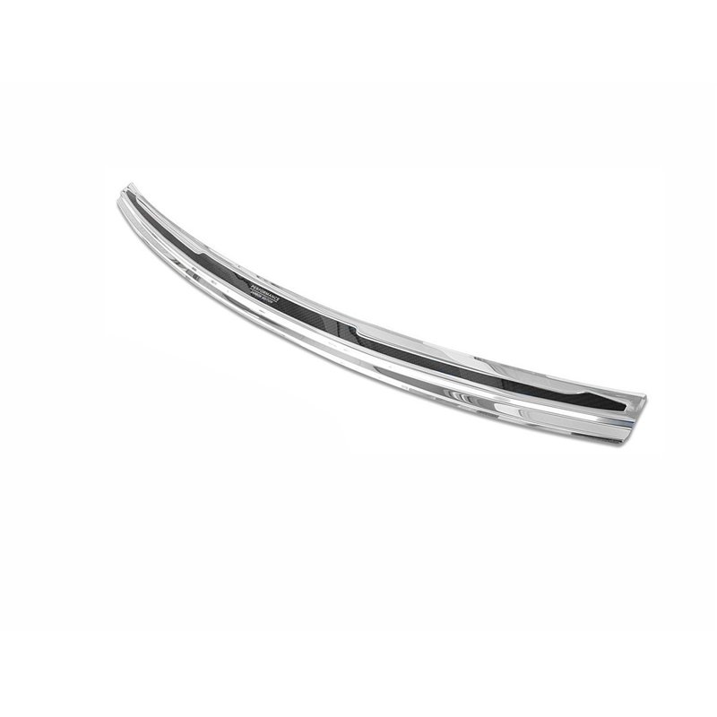 Rear bumper trim for Porsche Cayenne 2017- Chrome Stainless steel