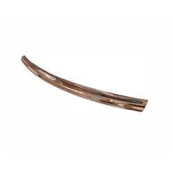 Rear bumper trim for Porsche Cayenne 2017- Copper Stainless steel