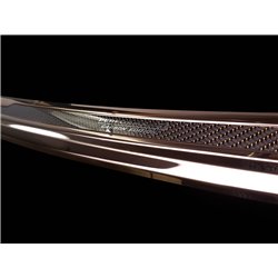 Rear bumper trim for Porsche Cayenne 2017- Copper Stainless steel