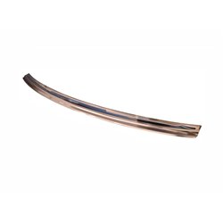 Rear bumper trim for Porsche Cayenne 2017- Copper Stainless steel