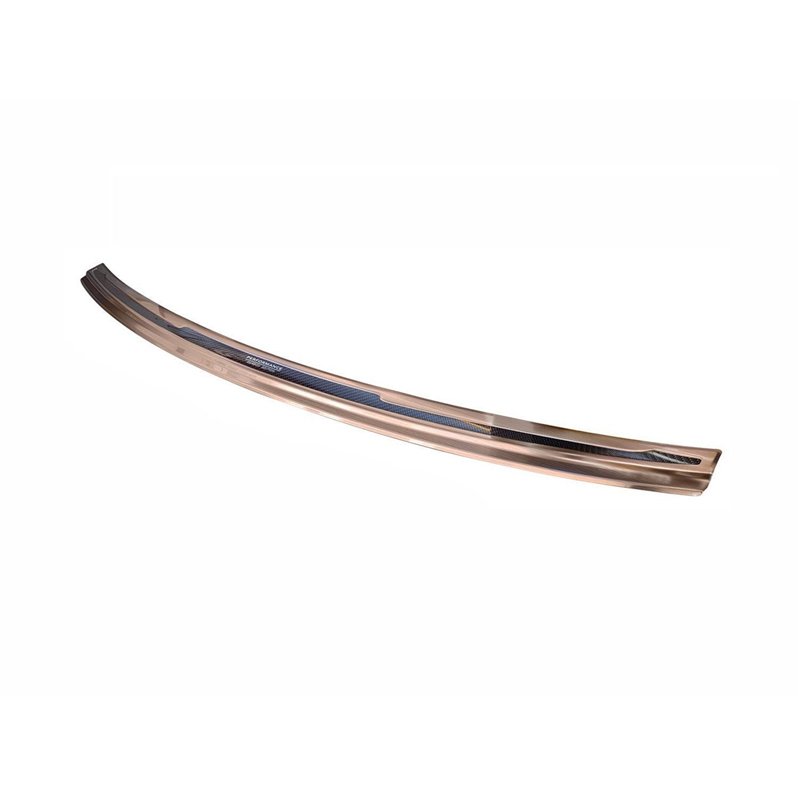 Rear bumper trim for Porsche Cayenne 2017- Copper Stainless steel