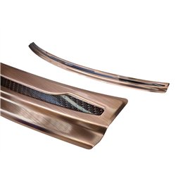 Listwa tylnego zderzaka do Porsche Cayenne 2017- Stal nierdzewna