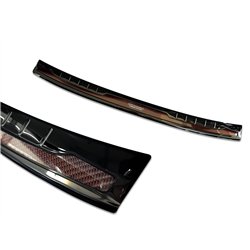 Rear bumper trim for BMW X1 2015-2022 | Stainless steel