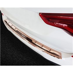 Rear bumper trim for BMW X3 2017-2024 | Copper Stainless steel