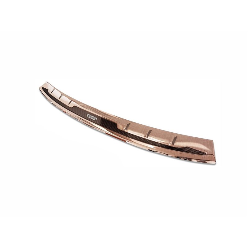 Rear bumper trim for BMW X3 M PRE-FL 2019-2021 | Stainless steel