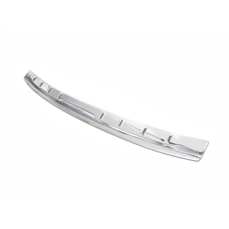 Rear bumper trim for BMW X5 2018- | Chrome Stainless steel