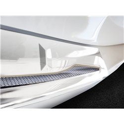 Rear bumper trim for BMW X5 2018- | Chrome Stainless steel