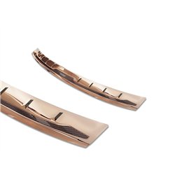Rear bumper trim for BMW X5 2018- | Copper Stainless steel