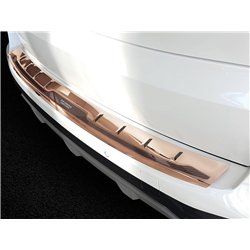 Rear bumper trim for BMW X5 2018- | Copper Stainless steel