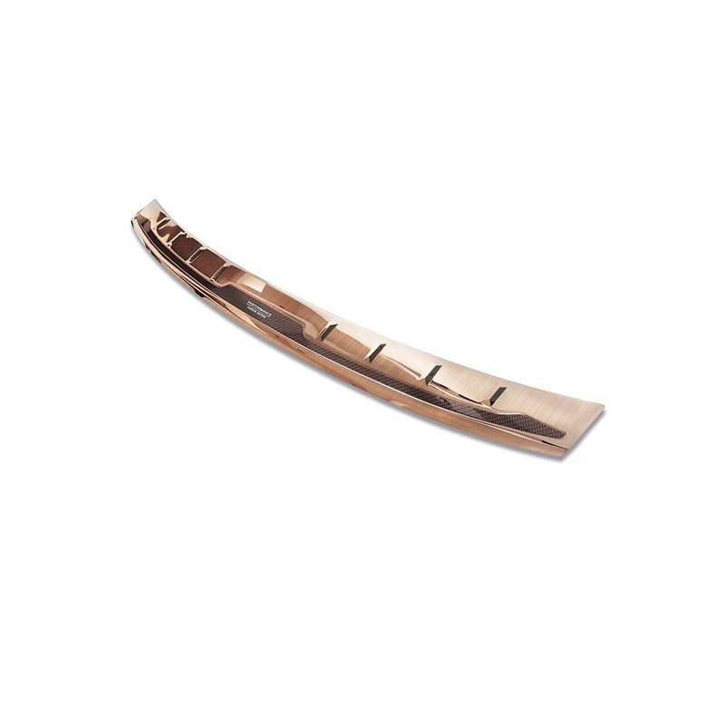 Rear bumper trim for BMW X5 2018- | Copper Stainless steel