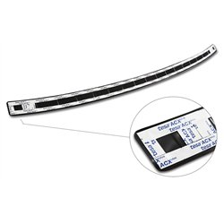 Rear bumper trim for Hyundai Tucson 2020- | Stainless steel